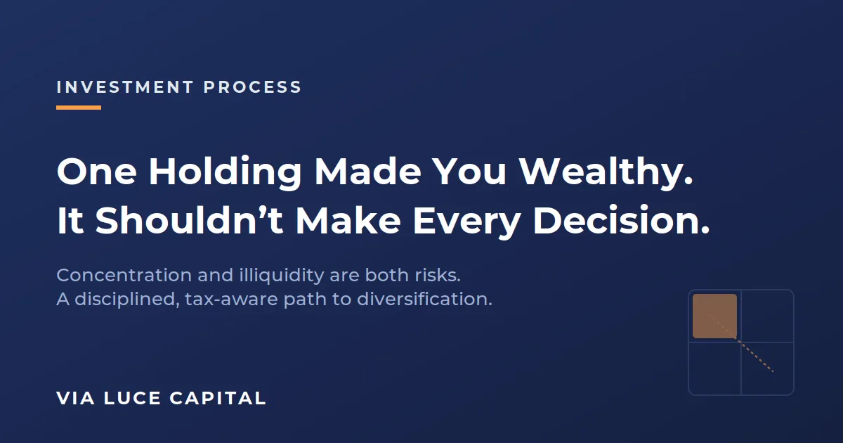 One Holding Made You Wealthy. It Shouldn't Make Every Decision.
